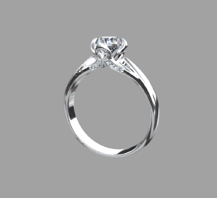 Women rings 3 | 3d print model