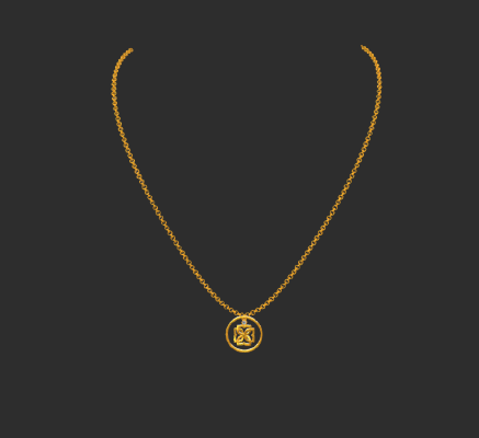 Pendant & Necklace 8 | 3d print model