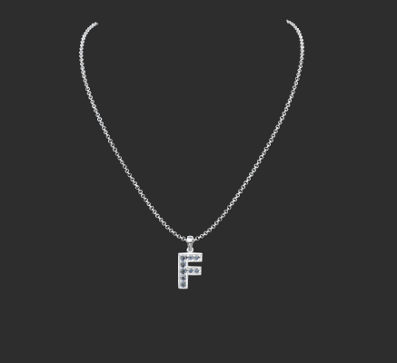 Pendant & Necklace 14 | 3d print model