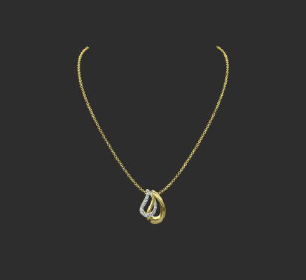 Pendant & Necklace 18 | 3d print model