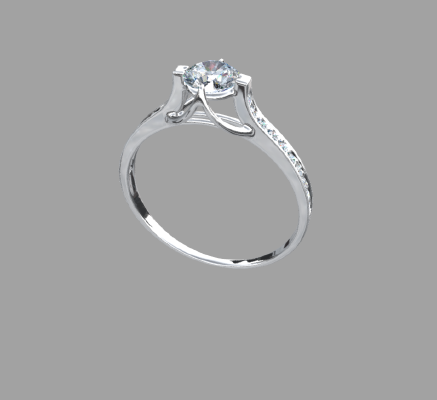 Women rings 25 | 3d print model