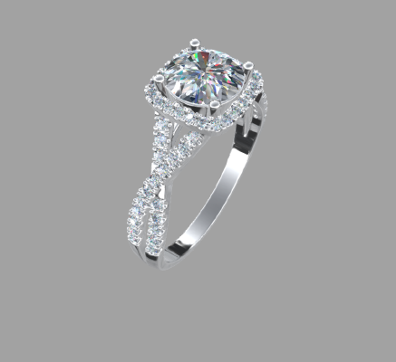 Women rings 27 | 3d print model