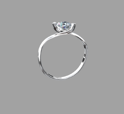 Women rings 35 | 3d print model