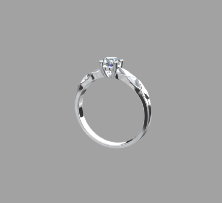 Women rings 38 | 3d print model