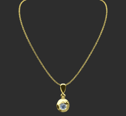 Pendant & Necklace 41 | 3d print model