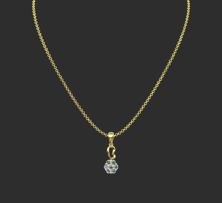 Pendant & Necklace 49 | 3d print model