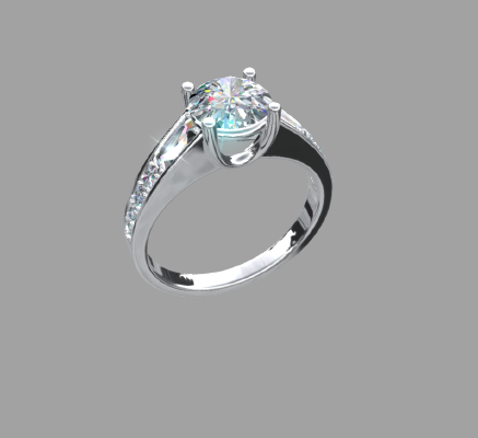 Women rings 50 | 3d print model