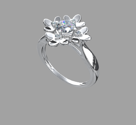 Women rings 52 | 3d print model
