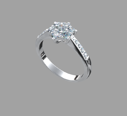 Women rings 54 | 3d print model