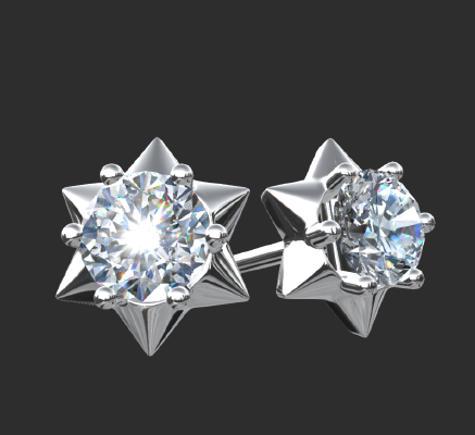 Earrings 55 | 3d print model