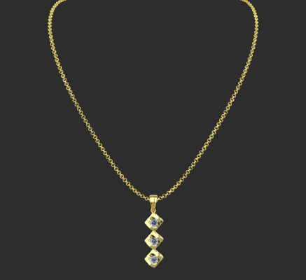 Pendant & Necklace 59 | 3d print model