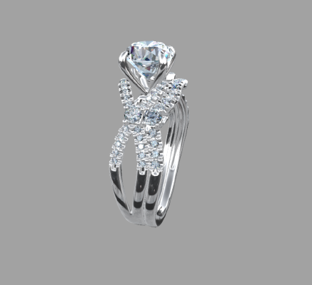 Women rings 67 | 3d print model