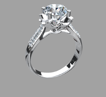 Women rings 70 | 3d print model