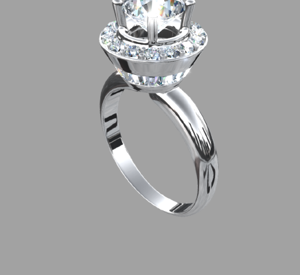 Women rings 71 | 3d print model