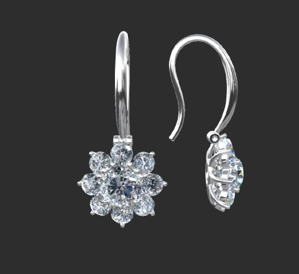 Earrings 81 | 3d print model