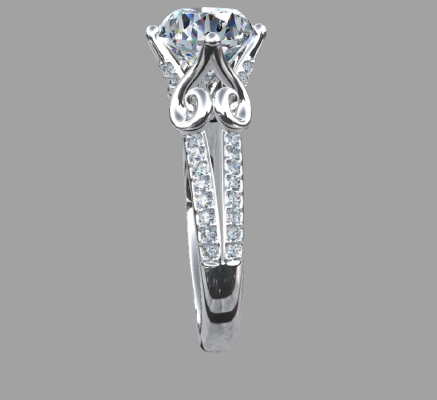 Women rings 84 | 3d print model