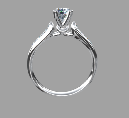 Women rings 86 | 3d print model