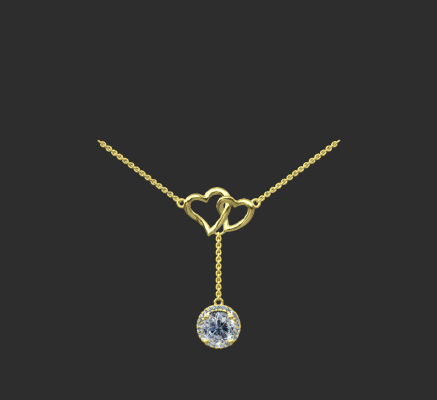 Pendant & Necklace 95 | 3d print model