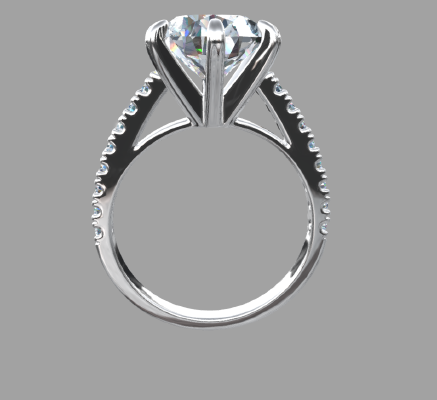 Women rings 97 | 3d print model