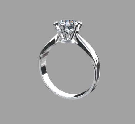 Women rings 104 | 3d print model