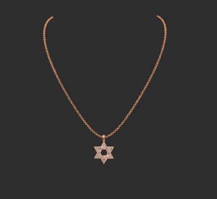 Pendant & Necklace 107 | 3d print model