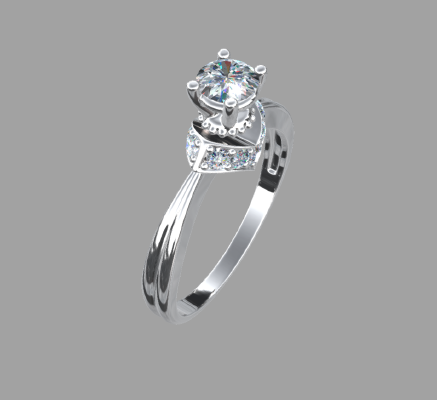Women rings 115 | 3d print model