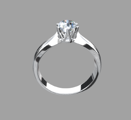 Women rings 118 | 3d print model
