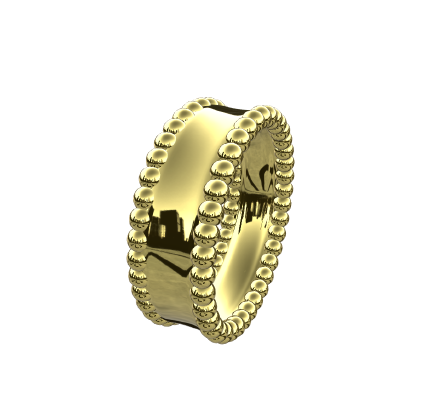 Fashion ring 120 | 3d print model
