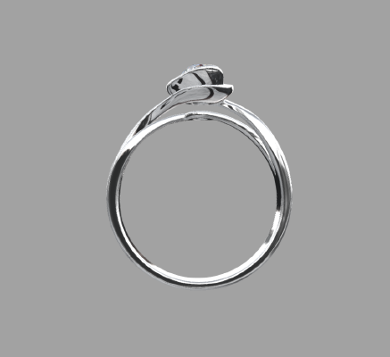 Women rings 123 | 3d print model