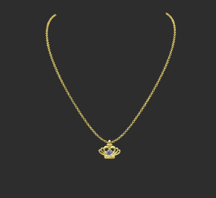 Pendant & Necklace 137 | 3d print model