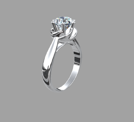 Women rings 142 | 3d print model