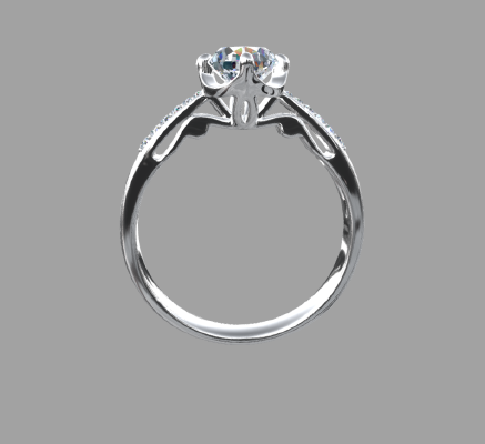 Women rings 144 | 3d print model