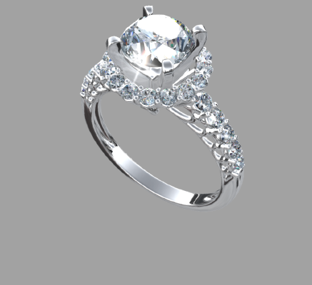 Women rings 146 | 3d print model