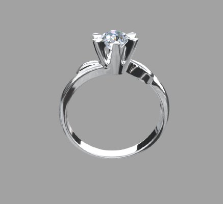 Women rings 152 | 3d print model