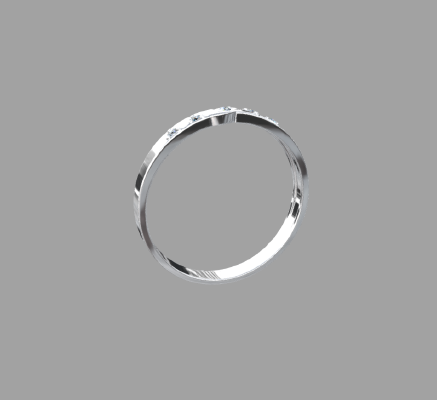 Women rings 156 | 3d print model