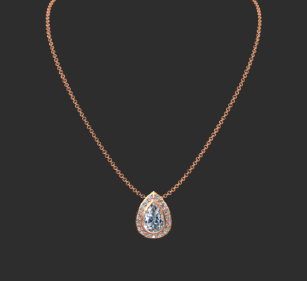 Pendant & Necklace 158 | 3d print model