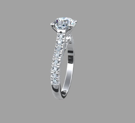 Women rings 162 | 3d print model