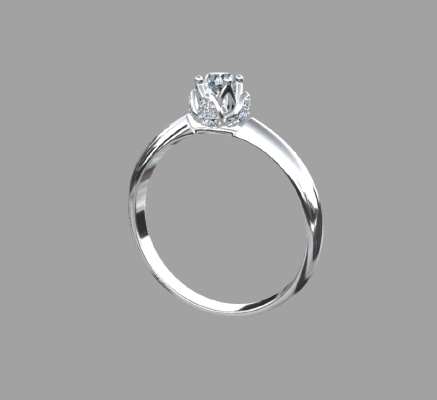 Women rings 163 | 3d print model
