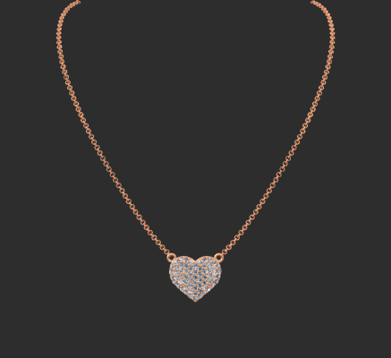 Pendant & Necklace 167 | 3d print model