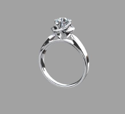Women rings 171 | 3d print model