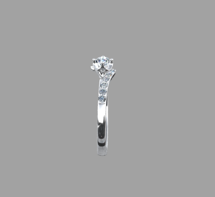 Women rings 172 | 3d print model
