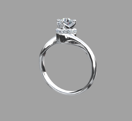 Women rings 174 | 3d print model