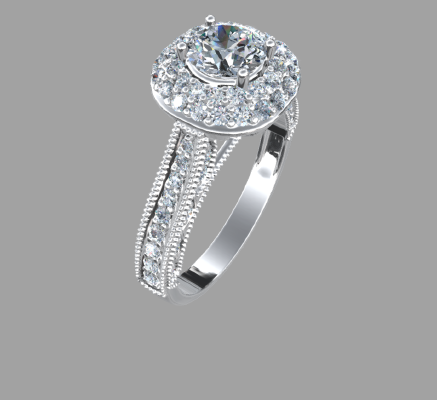 Women rings 184 | 3d print model
