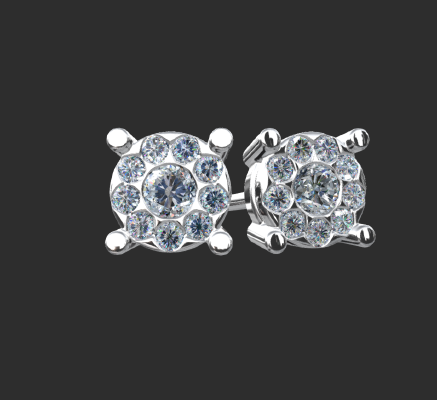Earrings 187 | 3d print model