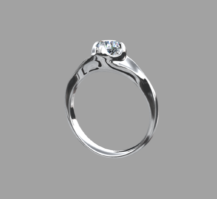 Women rings 189 | 3d print model