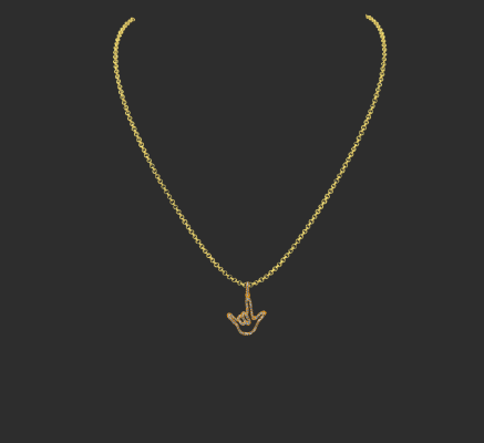 Pendant & Necklace 194 | 3d print model