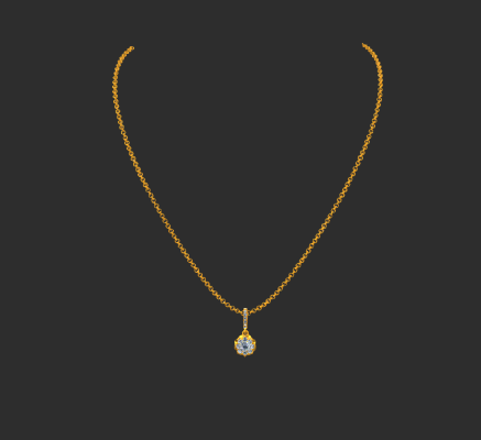 Pendant & Necklace 197 | 3d print model