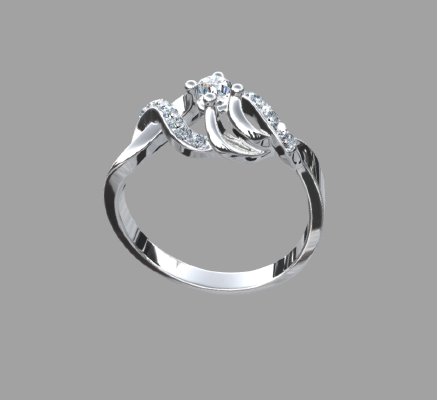 Women rings 200 | 3d print model