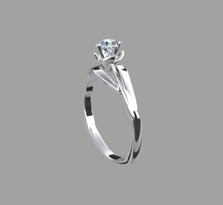 Women rings 202 | 3d print model