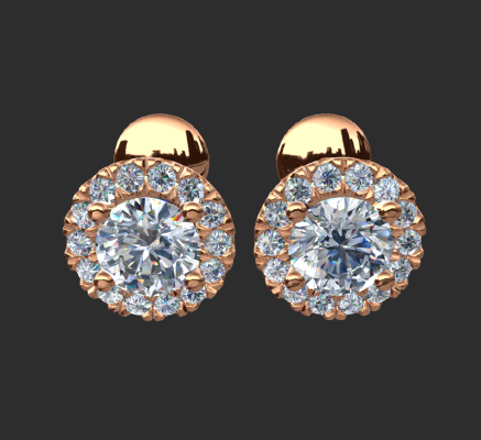 Earrings 204 | 3d print model